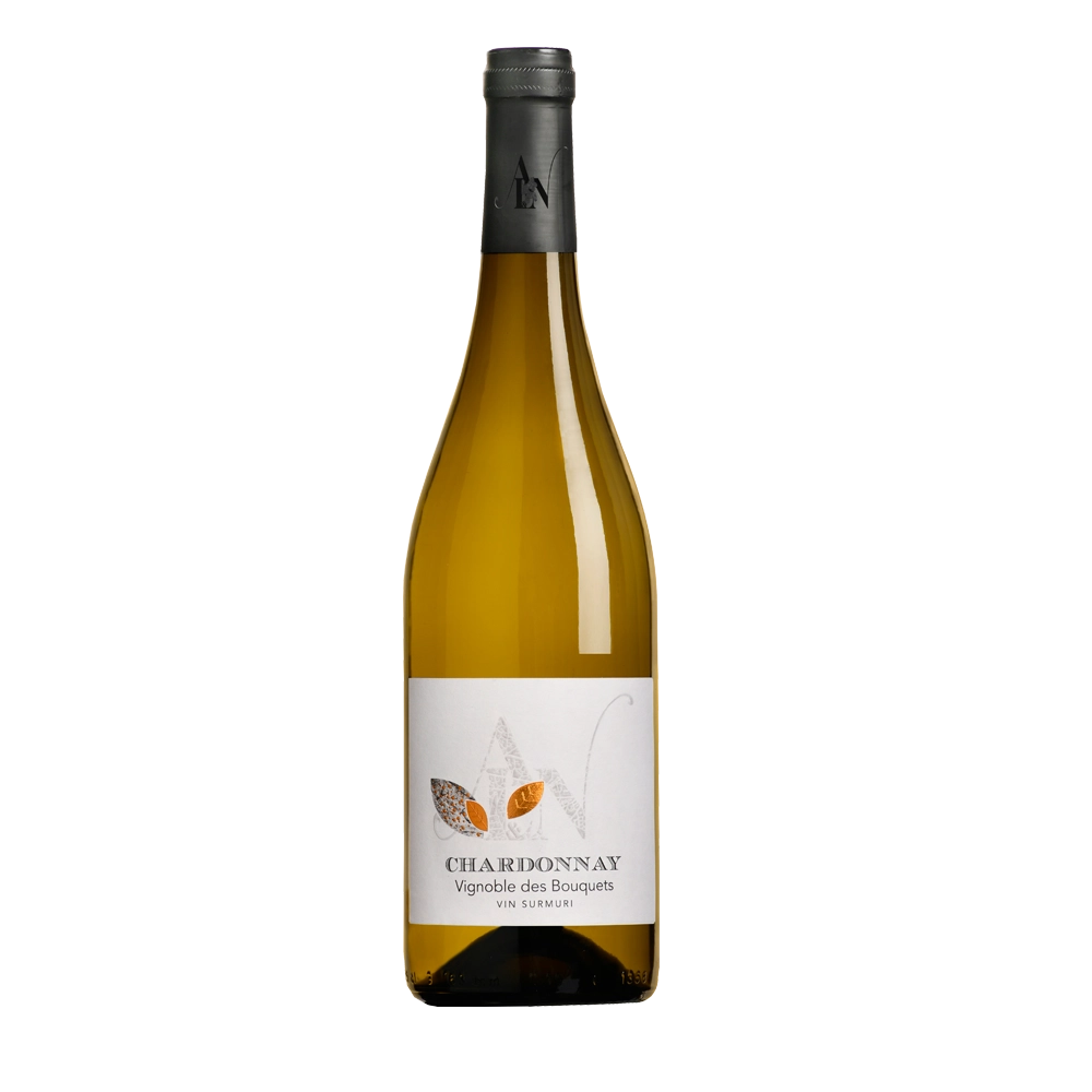 Overripe Late-harvest Chardonnay white wine, Nantes region