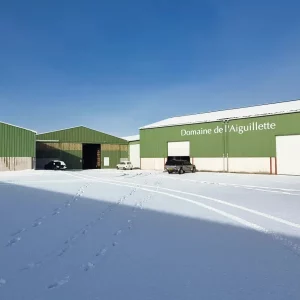 Le domaine de l'Aiguillette sous la neige